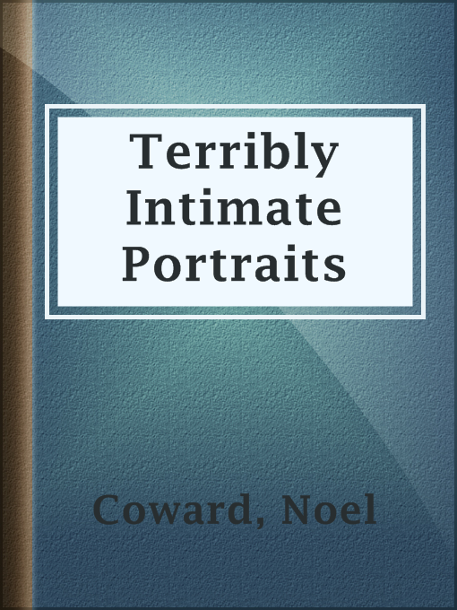 Cover image for Terribly Intimate Portraits